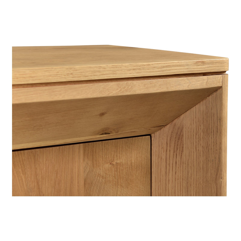 media image for angle oak sideboard large by Moe& 244