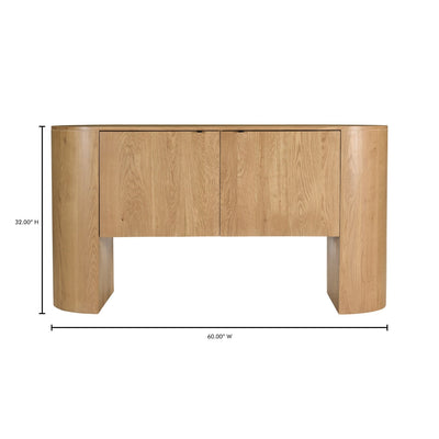 product image for Theo 2 Door Sideboard Small Natural 10 23