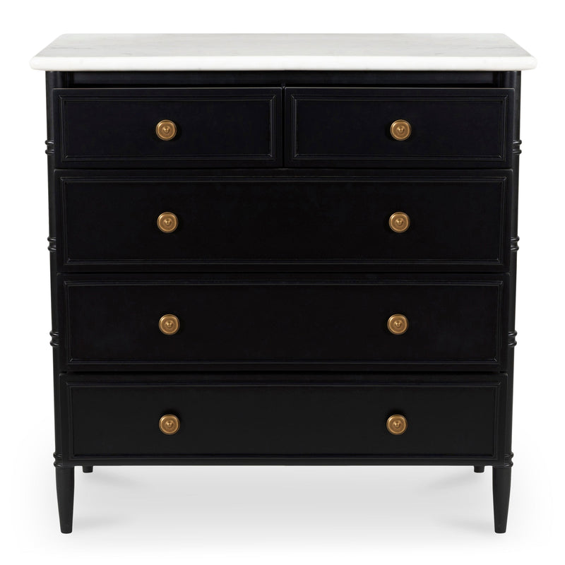 media image for Eleanor 5 Drawer Chest Moes Home Collection Mhc Rp 1060 02 2 220