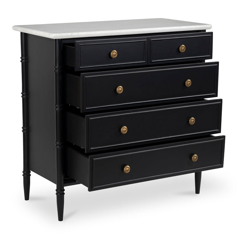 media image for Eleanor 5 Drawer Chest Moes Home Collection Mhc Rp 1060 02 4 255