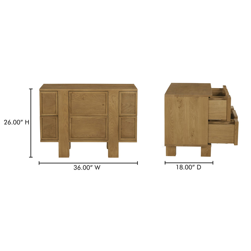 media image for Henley Nightstand Moes Home Collection Mhc Rp 1064 03 7 293