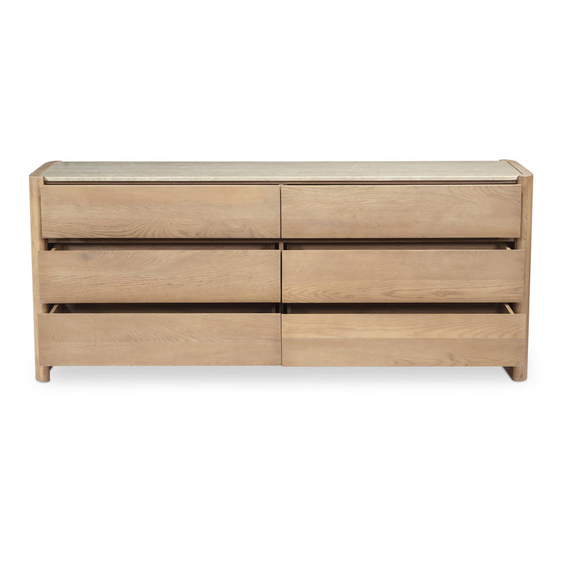 media image for Lane 6 Drawer Dresser Moes Home Collection Mhc Rp 1069 24 4 251