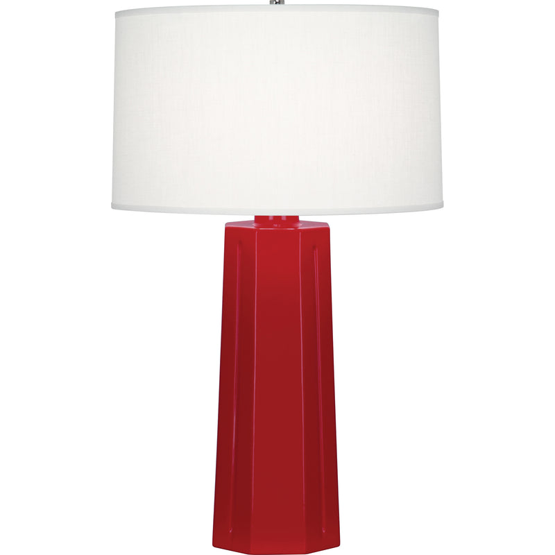 media image for Isis Table Lamp Multiple Colors With Oyster Linen Shade Design By Robert Abbey 3 238