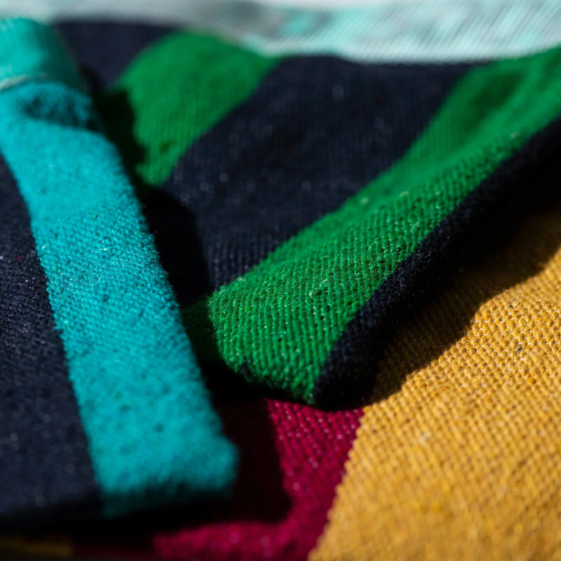 media image for Rug Pouch - Green x Navy Blue 282