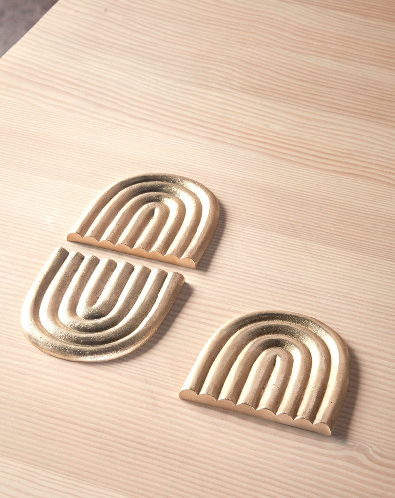 media image for rainbow trivet solid brass 2 278