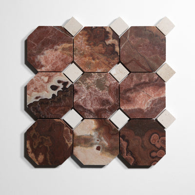 product image for red onyx 4 octagon by Designer Rug ro4oct sg 2 77