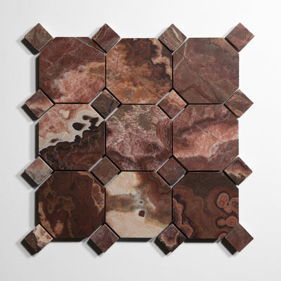 product image for red onyx 4 octagon by Designer Rug ro4oct sg 9 90