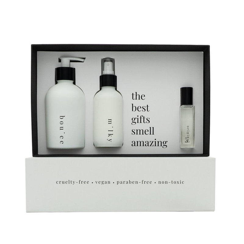 media image for the layering gift set in various scents by riddle oil 2 289