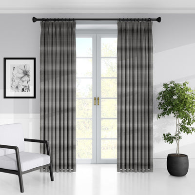 product image for Rockton Check Black Drapery 3 24