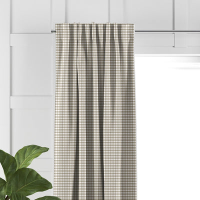 product image for Rockton Check Taupe Drapery 4 12