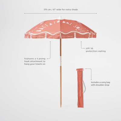 product image for Beach Umbrella Baciato Del Sole 55