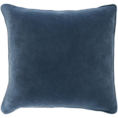 product image of Safflower SAFF-7195 Velvet Pillow in Navy by Surya 579