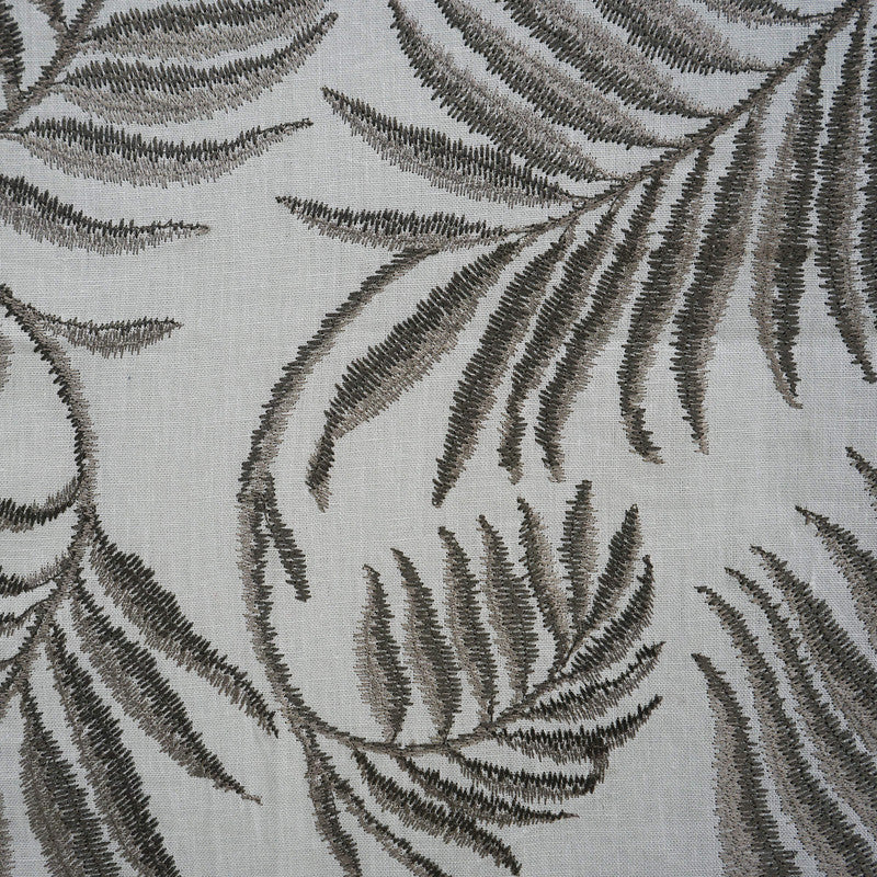 media image for Sample Salvinia Fabric in Grey/Spa Blue 267