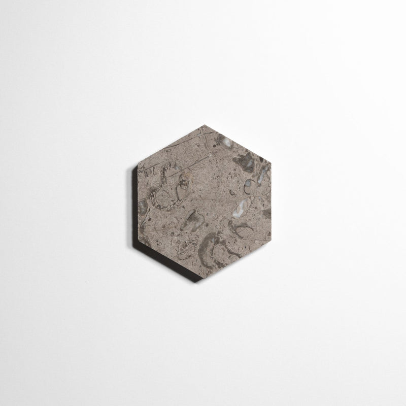 media image for sage gray 5 hexagon tile by burke decor sg5hx 2 244