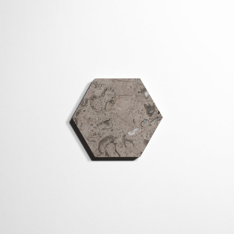 media image for sage gray 5 hexagon tile by burke decor sg5hx 3 279