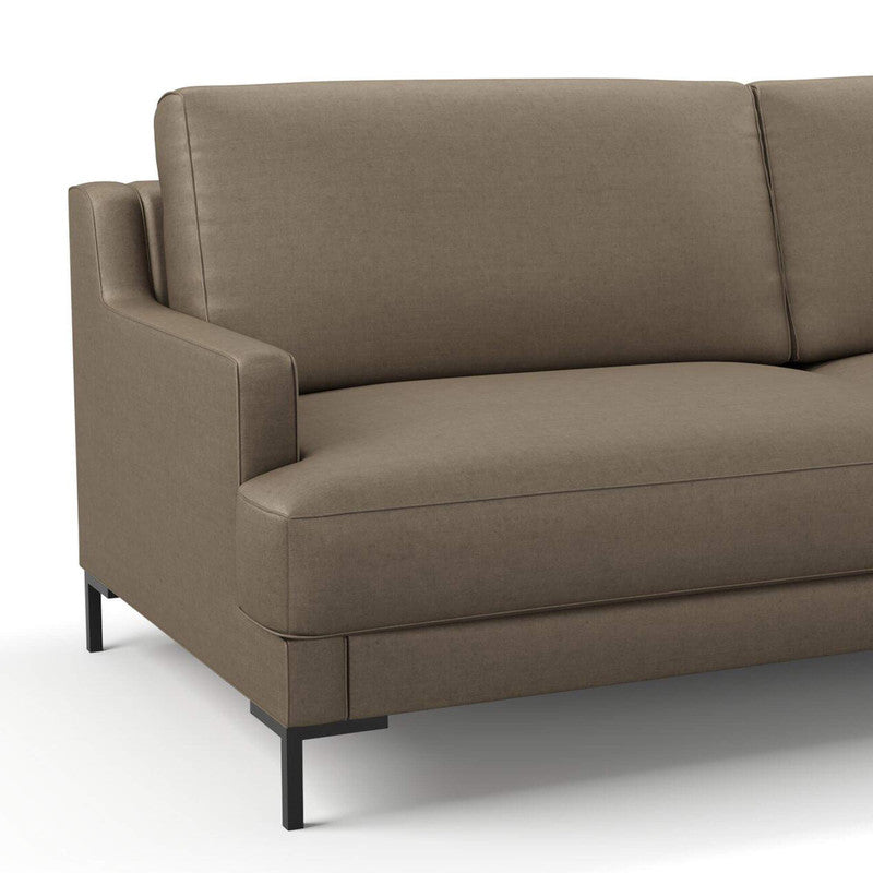 media image for Silken Fabric in Rich Brown 219