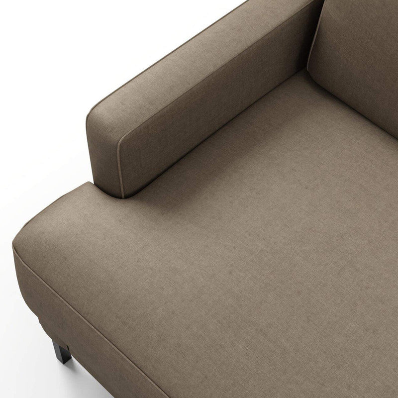 media image for Silken Fabric in Rich Brown 253