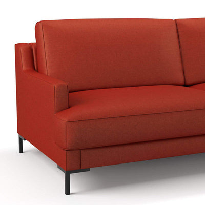 product image for Silken Fabric in Pale Red 65