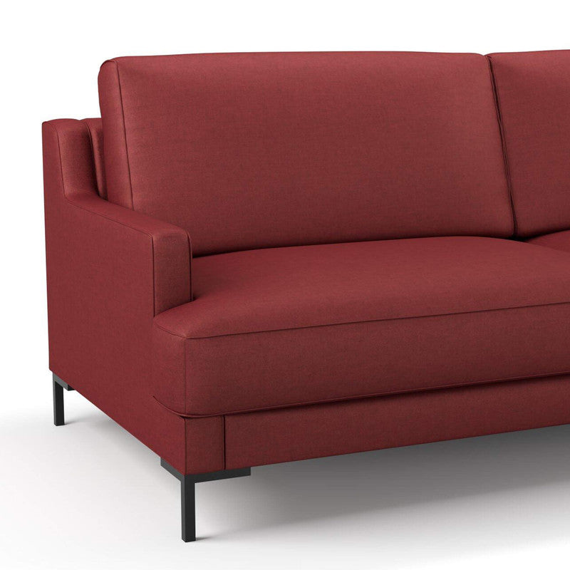 media image for Silken Fabric in Deep Red 212