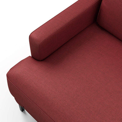 product image for Silken Fabric in Deep Red 55