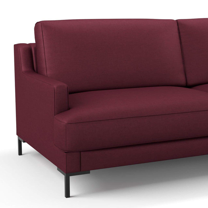 media image for Silken Fabric in Burgundy 289