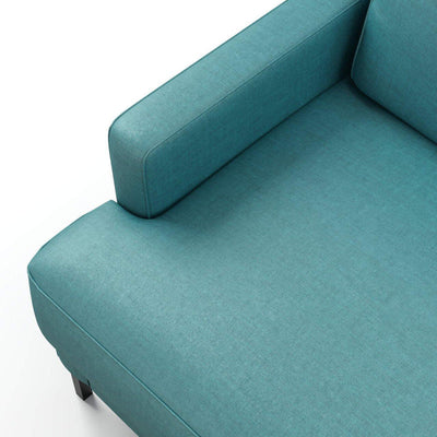 product image for Silken Fabric in Teal Blue 9