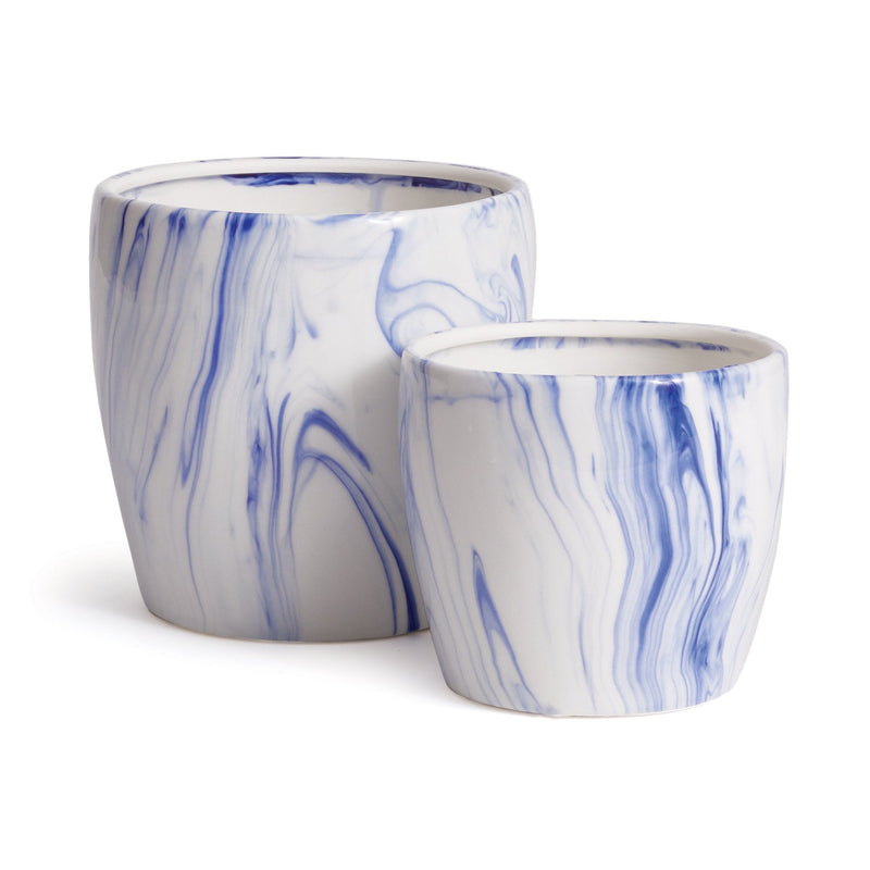 media image for Marbleized Pots Set of 2 design by shopbarclaybutera 232