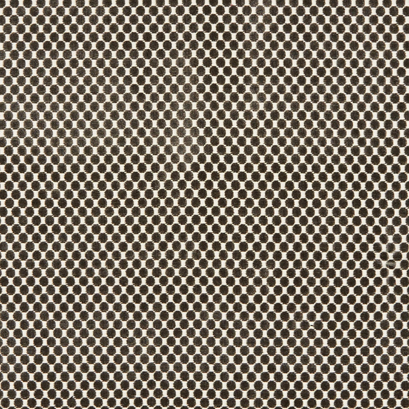 media image for Sample Spots Fabric in Charcoal Grey 260