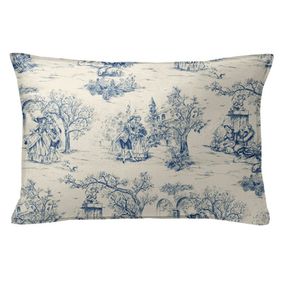 product image for archamps toile blue bedding by 6ix tailors arc clg blu cmf fd 3pc 13 57