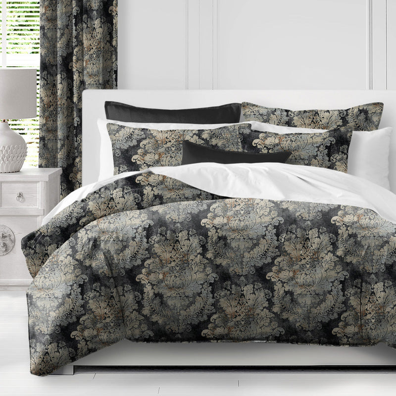 media image for bentley linen cindersmoke bedding by 6ix tailors ben pas cin cmf fd 3pc 14 225