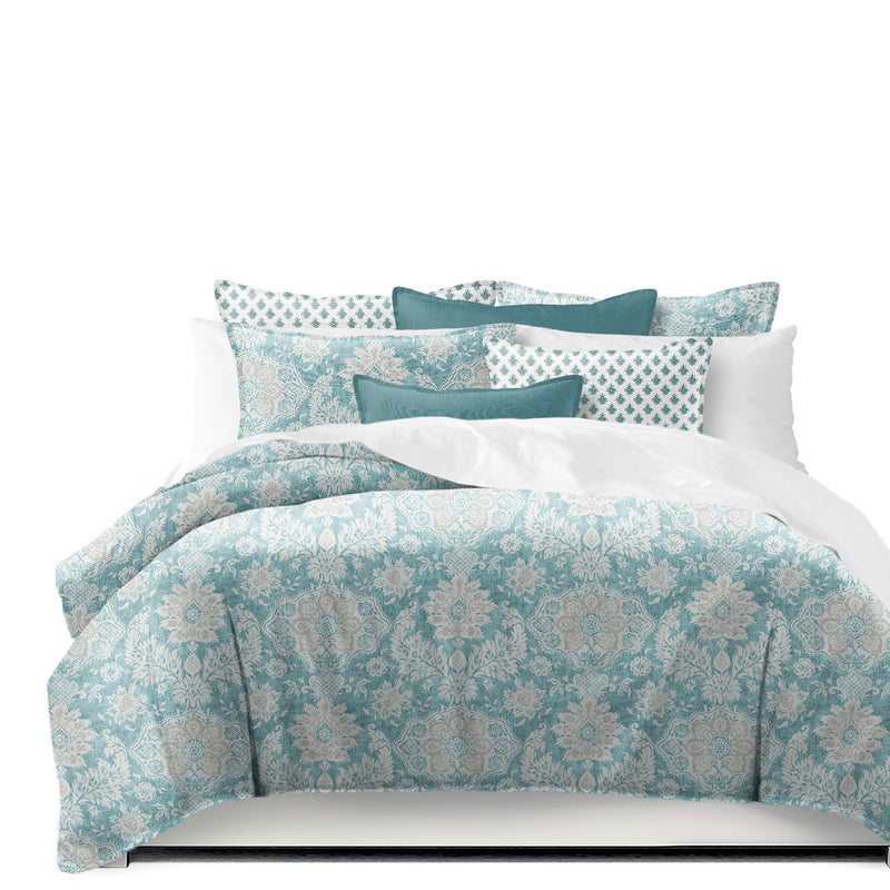 media image for osha aqua teal bedding by 6ix tailor osh med aqu bsk tw 15 1 22