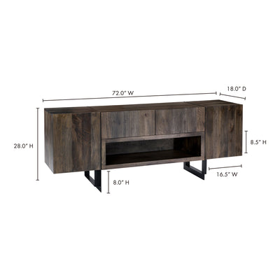 product image for Tiburon Media Cabinet By Moes Home Mhc Sr 1073 24 0 8 12