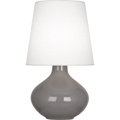 product image for June Table Lamp Multiple Colors With Oyster Linen Shade Design By Robert Abbey 18 51