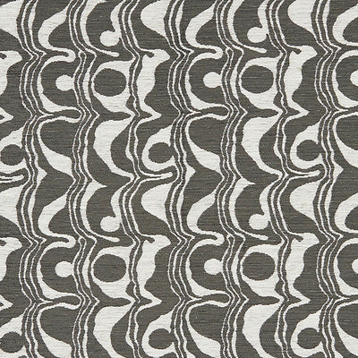product image of Swirl Fabric in Charcoal Grey 560