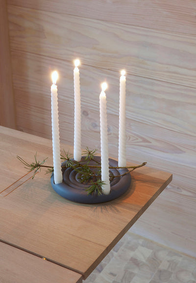 product image for savi advent candleholder midnight blue 5 81