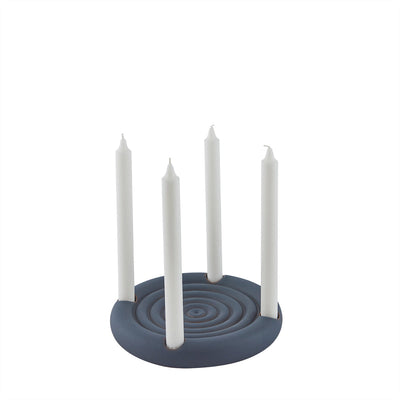 product image of savi advent candleholder midnight blue 1 530