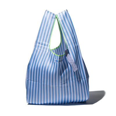 product image of School Tie Fabric Bag - Light Blue x White 563