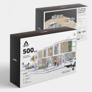 arckit 500 sqm architectural model building kit 3