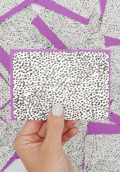 product image for wavy check green notecard set 8pc nc md01 b 2 74