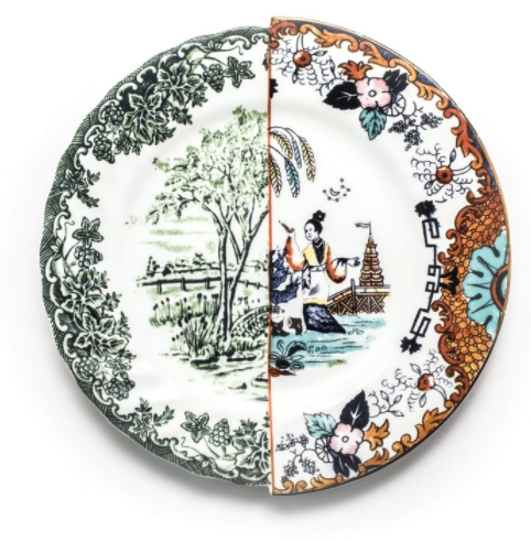 Copy of Hybrid Ipazia Porcelain Dinner Plate design by Seletti