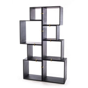 assemblage modular bookcase in antracite by seletti 10