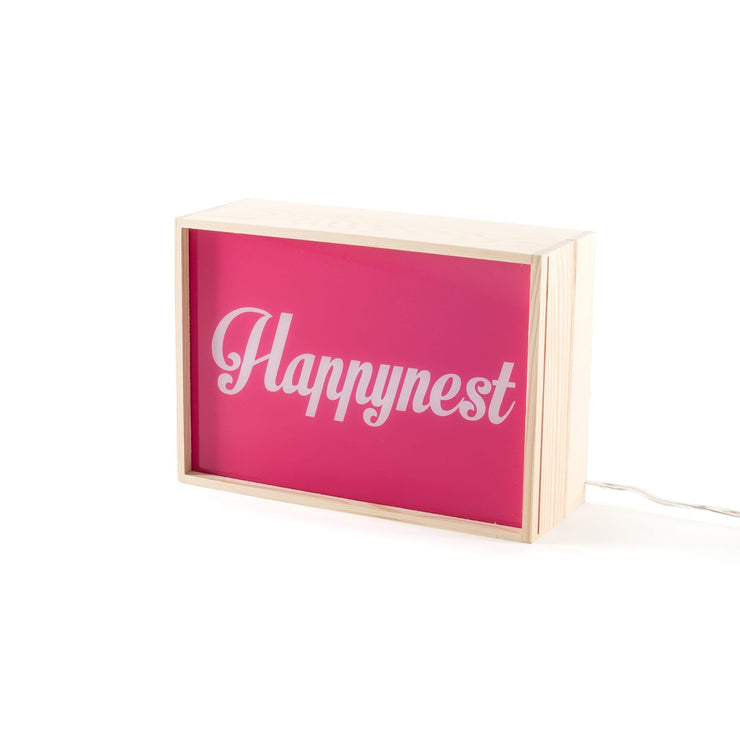 Lighthink Box Light my Fire / I have a dream / Happynest design by Seletti