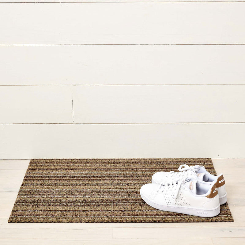 media image for Skinny Stripe Mushroom Shag Chilewich Chw 200134 007 2 265