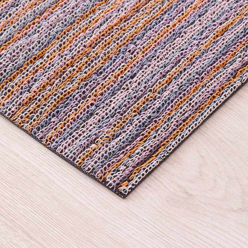 media image for Skinny Stripe Periwinkle Shag Chilewich Chw 200134 024 2 221