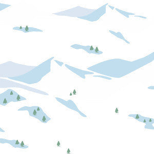 product image for Snowscene Wallpaper in Avalanche design by Aimee Wilder 39