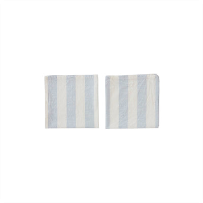 product image of striped napkin pack of 2 ice blue oyoy l300309 1 561
