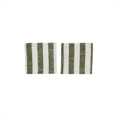 product image of striped napkin pack of 2 olive oyoy l300310 1 593
