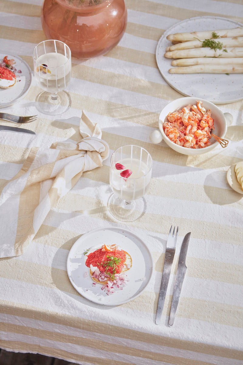 media image for striped tablecloth small vanilla oyoy l300305 4 226