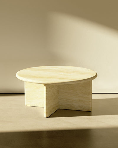 product image for plinth large circular marble coffee table csl3315 slm 25 99