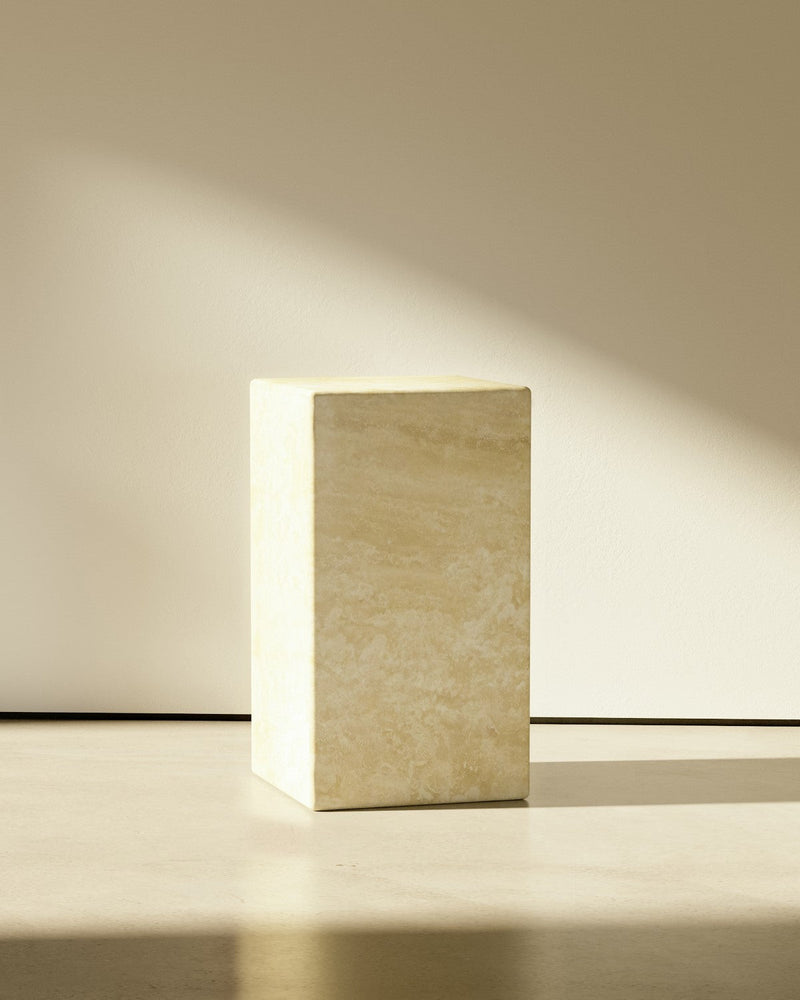 media image for plinth rectangle block marble table b22 slm 9 291